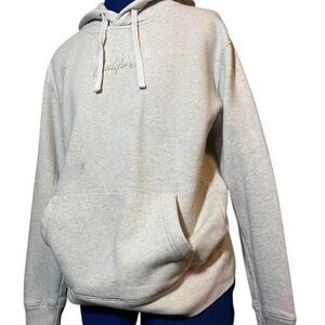 Hollister embroidered Gray Sweatshirt Casual Style